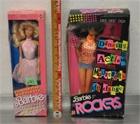 2 vintage Barbie dolls in boxes