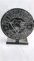 Pittsburgh Penguins Siecut steel NHL sign