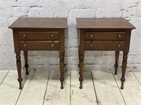 Willett Marblehead Cherry Side Tables