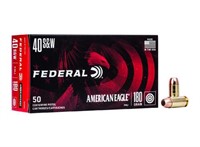 Federal AE40R1 American Eagle Handgun 40 SW 180 gr