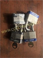 2 - Matched pair of locks with keys