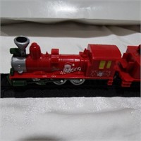 Battery Operated Christmas Train & Tracks Set