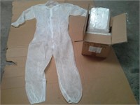 (Qty - 40) Polypropylene Coveralls-