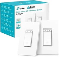 Kasa Smart 3 Way Dimmer Switch KIT (White) KS230 K