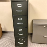 4 Drawer Metal File Cabinet 15"x52"x26.5"(R# 211)