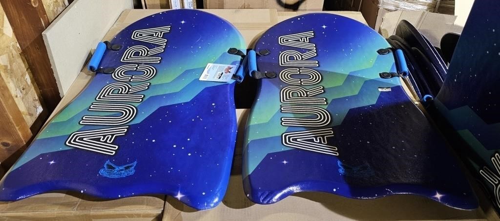 (2) 36" Aurora Foam Sliders