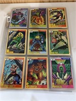 81-Marvel Trading Cards
