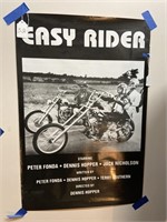 Easy Rider Black/White Poster