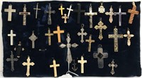 Crucifix Lot. 30+ pieces.