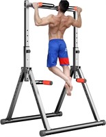 Foldable Power Tower Dip Station Pull Up Bar