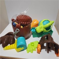 Dinosaur Sand Toys\ NEW