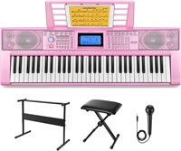 $180  Donner Keyboard 61 Key, Electric Kit, black
