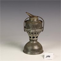 Antique tin burner