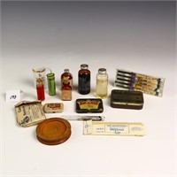 Antique medicine lot
