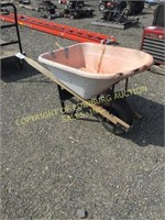 WHITE POLY WHEELBARROW