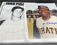 (D) Vintage 1960 Pittsburgh Pirates Photos and