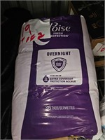 Poise Overnight Pads - 2 - 36ct Packages