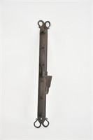 19th C. Wrought Iron Trammel-Style Wall Candle