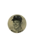 1950s rare Mickey Mantle pin