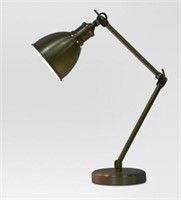Desk Lamp Brass (Includes LED Light Bulb)