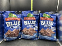 3 16oz bags of blue corn chips - good for taco