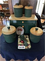 Canister Set, Bread Box, Misc