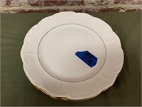 4 Bareuther Dinner Plates