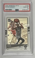 2020 Panini Donruss Optic #136 Kevin Durant PSA 10