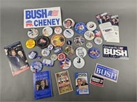 Vintage Bush/ Cheney Political Pinbacks & More!