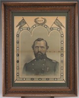 Lithograph of Civil War Commander, Dr.B.F.Stephen