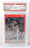 1991 STAR RYAN - NOLAN RYAN PSA 8