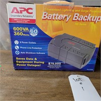 Battery Back Up   NEW