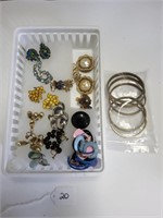 Vintage Earrings & Bracelets