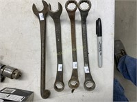 Four Vintage Ford Wrenches