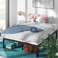 ZINUS 16 " Metal Platform Bed Frame, Queen