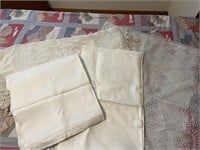 Assorted linens
