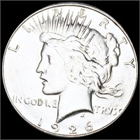 1926-S Silver Peace Dollar CLOSELY UNCIRCULATED