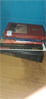 Lot of hunting and fishing books.
