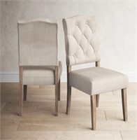 Fahey Upholstered Dining Chair X2