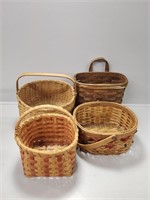 4 Wicker Baskets