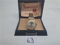 Vintage Towncraft Mens Wristwatch in Working Order