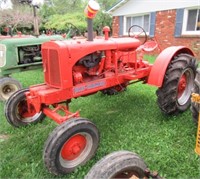 Allis-Chalmers WC wide front gas tractor with