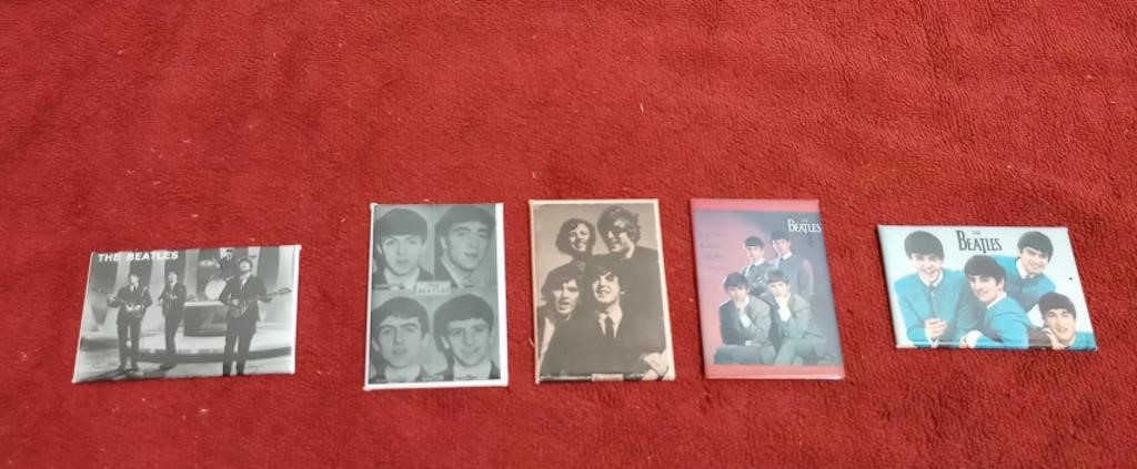 2" x 3" Beatles Memorabilia Mirrors