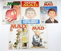 (5)1980-81 MAD MAGAZINES