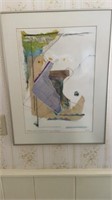 Signed original mixed media dated 1987-88
R.
