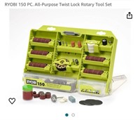 RYOBI 150 PC. Twist Lock Rotary Tool Set