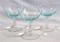 Rhapsody Turquoise Champagne by Fostoria