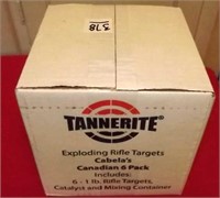 TANNERITE - EXPLODING RIFLE TARGETS - AS NEW