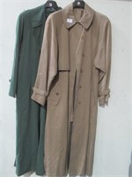 Ladies Trench Coats Size 12 - qty 2