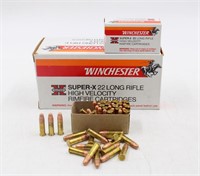 500 RDS Winchester Super-X 22 LR HV Ammunition
